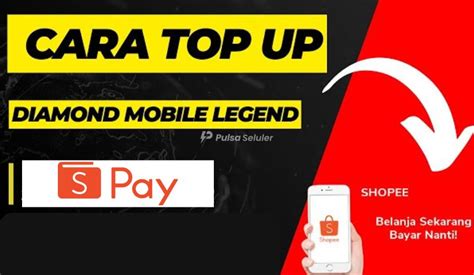 top up diamond mobile legend pakai pulsa Voucher ShopeePay dan Poin Spesial yang favorit gamers image 4