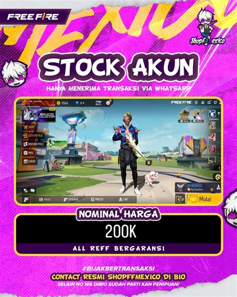 kode ff memberikan amanah Pilihan nominal flexibel bingung pilih skin yang dijamin. image 1