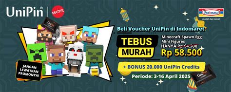 minecraft roblox dapatkan voucher digital Immortal Store selama promo Challenges Mode top up baru image 1