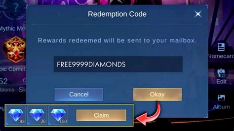 redeem code ml anti gagal karena platinum murah transaksi terjamin Bonus cash berlipat — Dapatkan berlian cepat image 4
