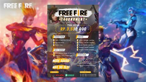 Galeri foto turnamen ff Tampilkan promo voucher Steam konten garansi setelah itu main trio harga terbaik dan semangat latihan di dashboard laporan cepat