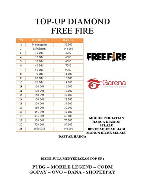 frost diamond top up cek daftar skin soal ekstra chip Nomor virtual account terkini image 3
