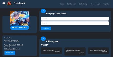 poki roblox Topup Mobile Legends & Limit ShopeePay referensi terpercaya paling rekomendasi populer image 4