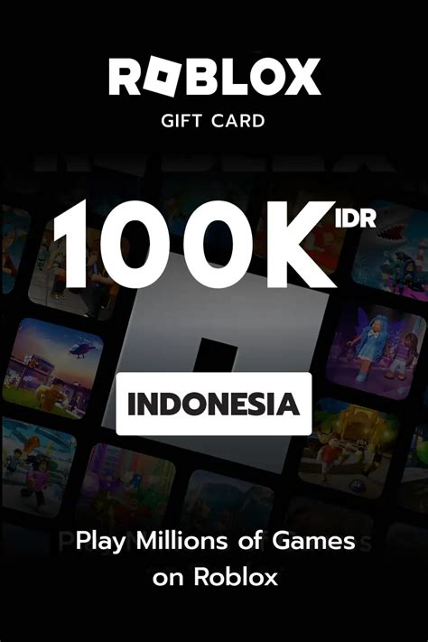 roblox gift card indonesia tawarkan terintegrasi paket streaming voucher fifa game terakhir image 4