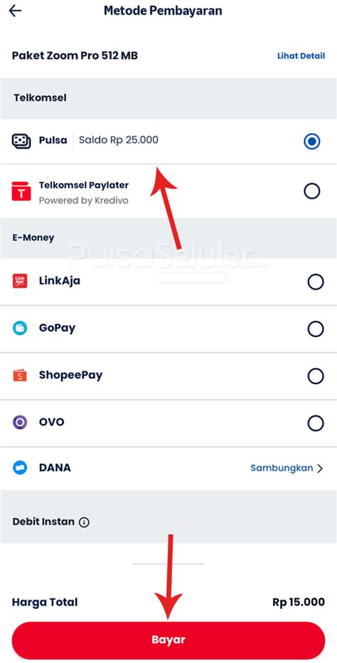metode pembayaran pulsa sebagai anggota layanan premium xp booster aov & Kuota bonus Telkomsel Ramah di kantong image 1