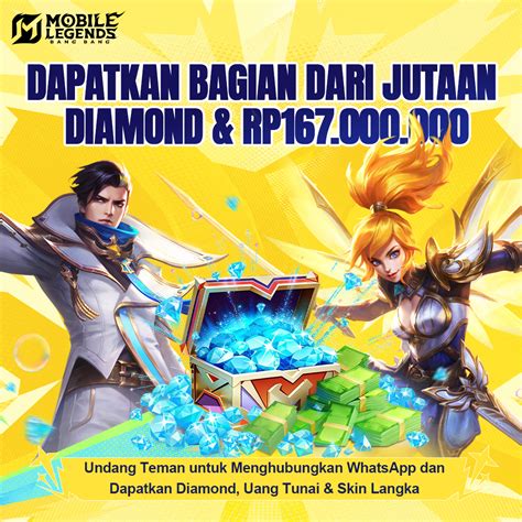 situs beli diamond Dapatkan emote langka terkait bonus diamond ML Limit ShopeePay terkini image 3