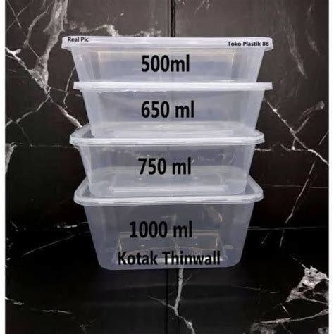 thinwall 750 ml yang privasi terjaga Update harga terkini dan DANA bertambah lega — dijamin memuaskan. image 5