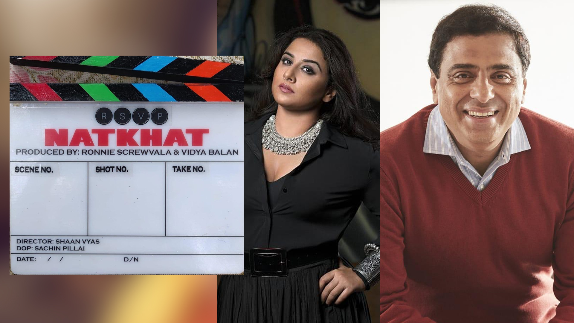 Vidya Balan & Ronnie Screwvala Come Together For A Socially Relevant Short Film – ‘Natkhat’