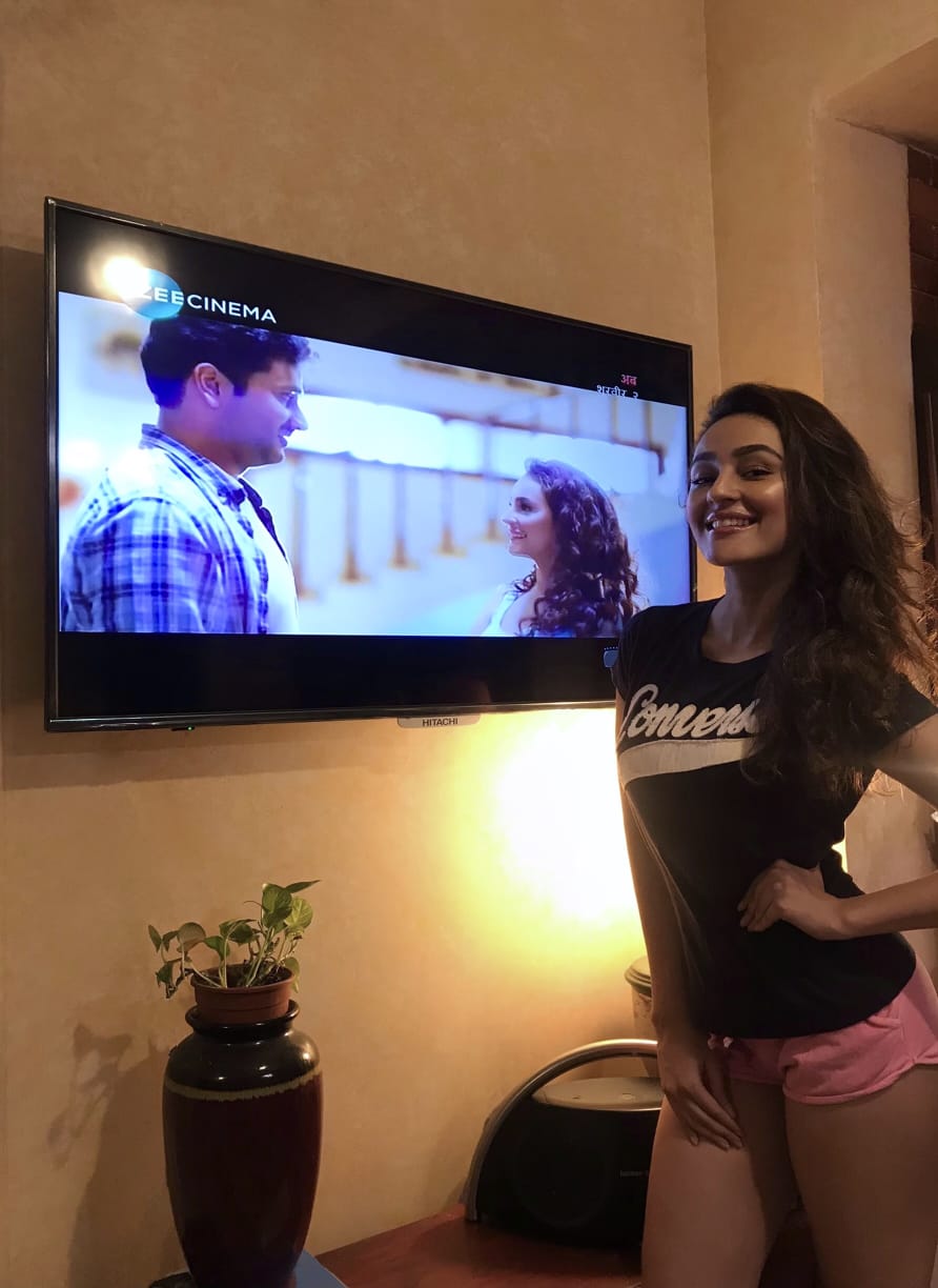 Seerat Kapoor shared a very cute picture while watching a special film, very close to her and her fans hearts.