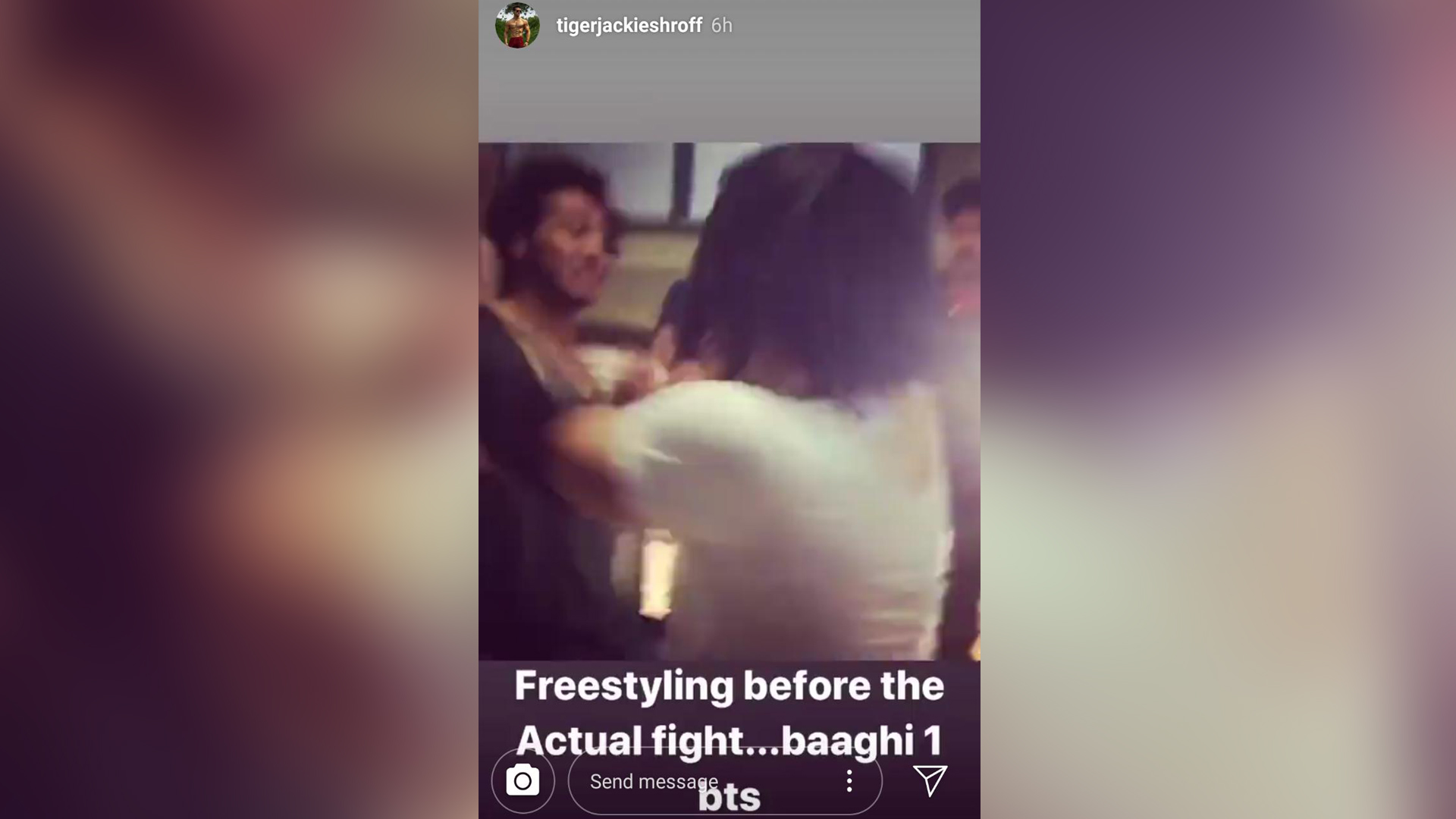 Tiger Shroff shares the freestyle BTS from first instalment of Baaghi; unpacks fighting moves in his action-packed movies!