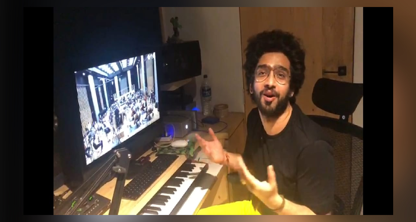 In Lockdown: Music Director Amaal Mallik records with Macedonian Symphonic Orchestra for his next ‘Saina Nehwal’ movie