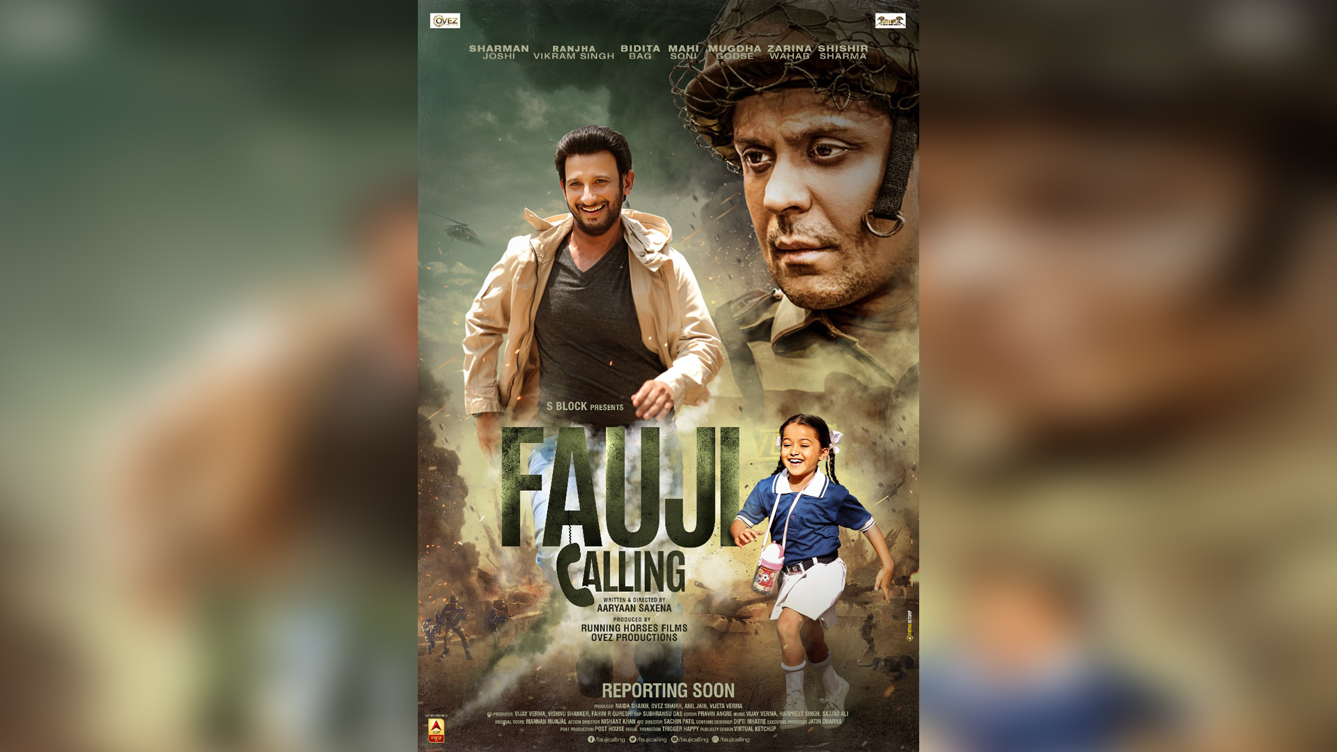 Poster of Sharman Joshi, Ranjha Vikram Singh starrer Fauji Calling unveiled, makers to explore both theatrical and OTT release