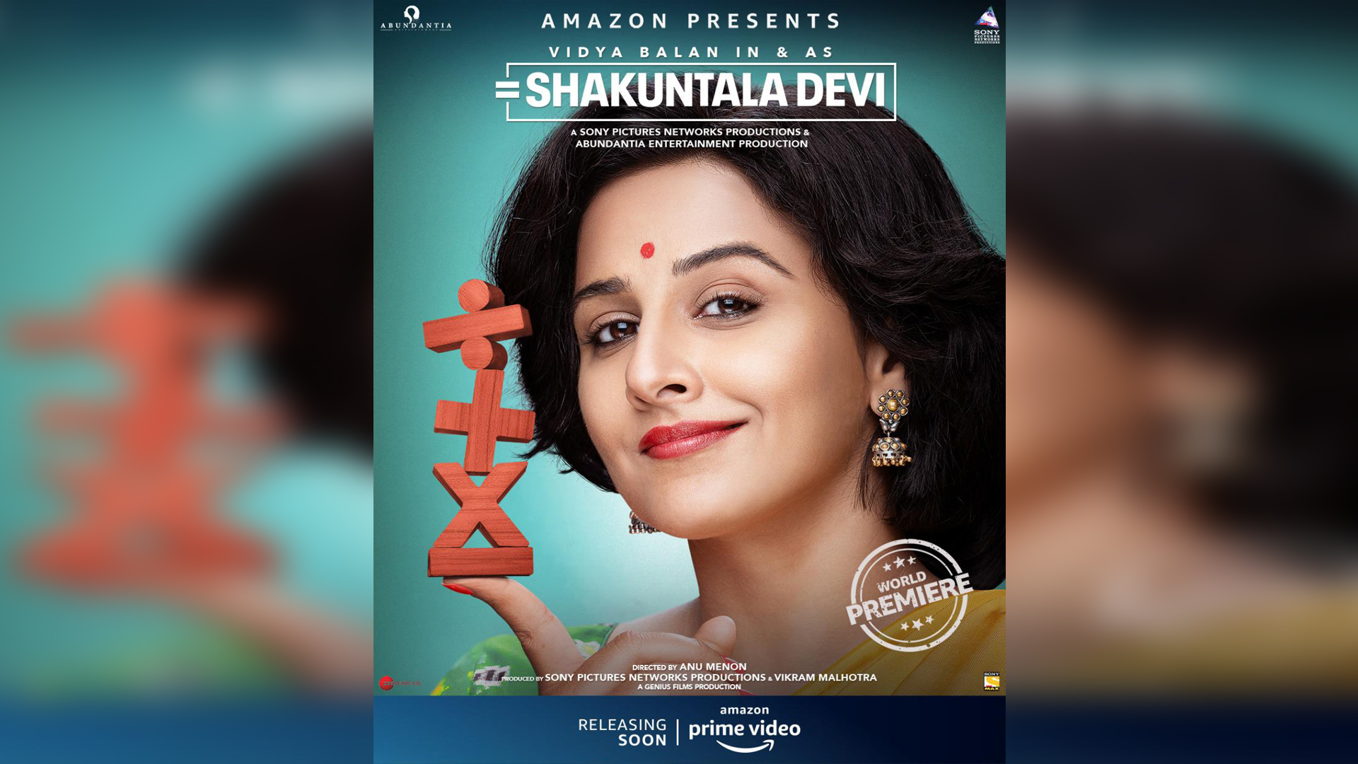 Vidya Balan starrer Shakuntala Devi biopic to premiere exclusively on Amazon Prime Video