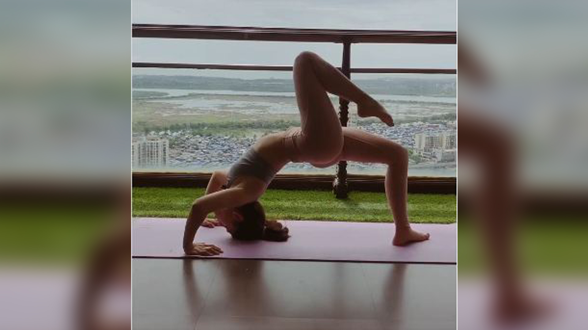 Alaya F strikes a staggering Yoga pose making an astonishing addition to her #AlayaAF video series!