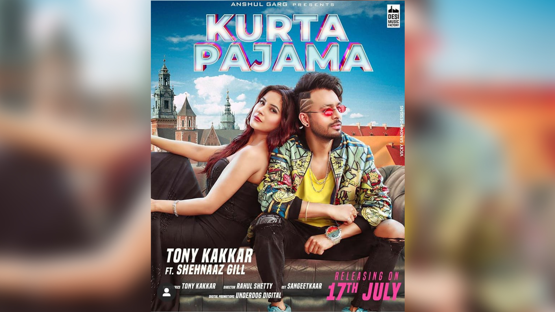 Choreographer Rahul Shetty directed  Tony Kakkar and Shehnaz Gill’s song ‘Kurta Pajama’.