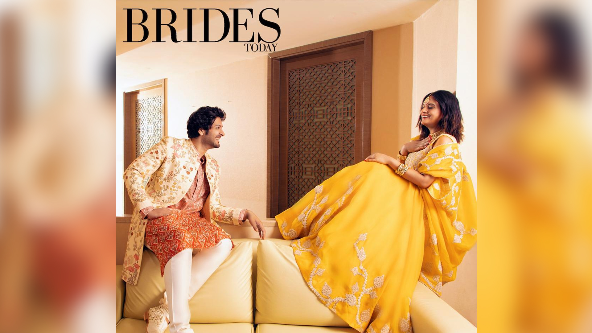 Richa Chadha-Ali Fazal spill the beans on their love story in the June-July issue of a bridal magazine as they posed for their first ever cover as a couple!