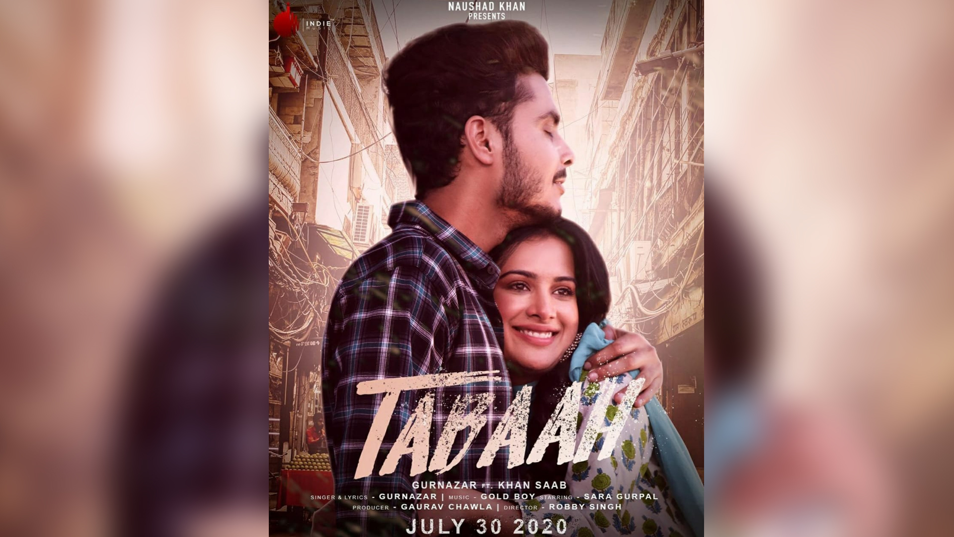 Gurnazar to release his next song ‘Tabaah’ on 30th July