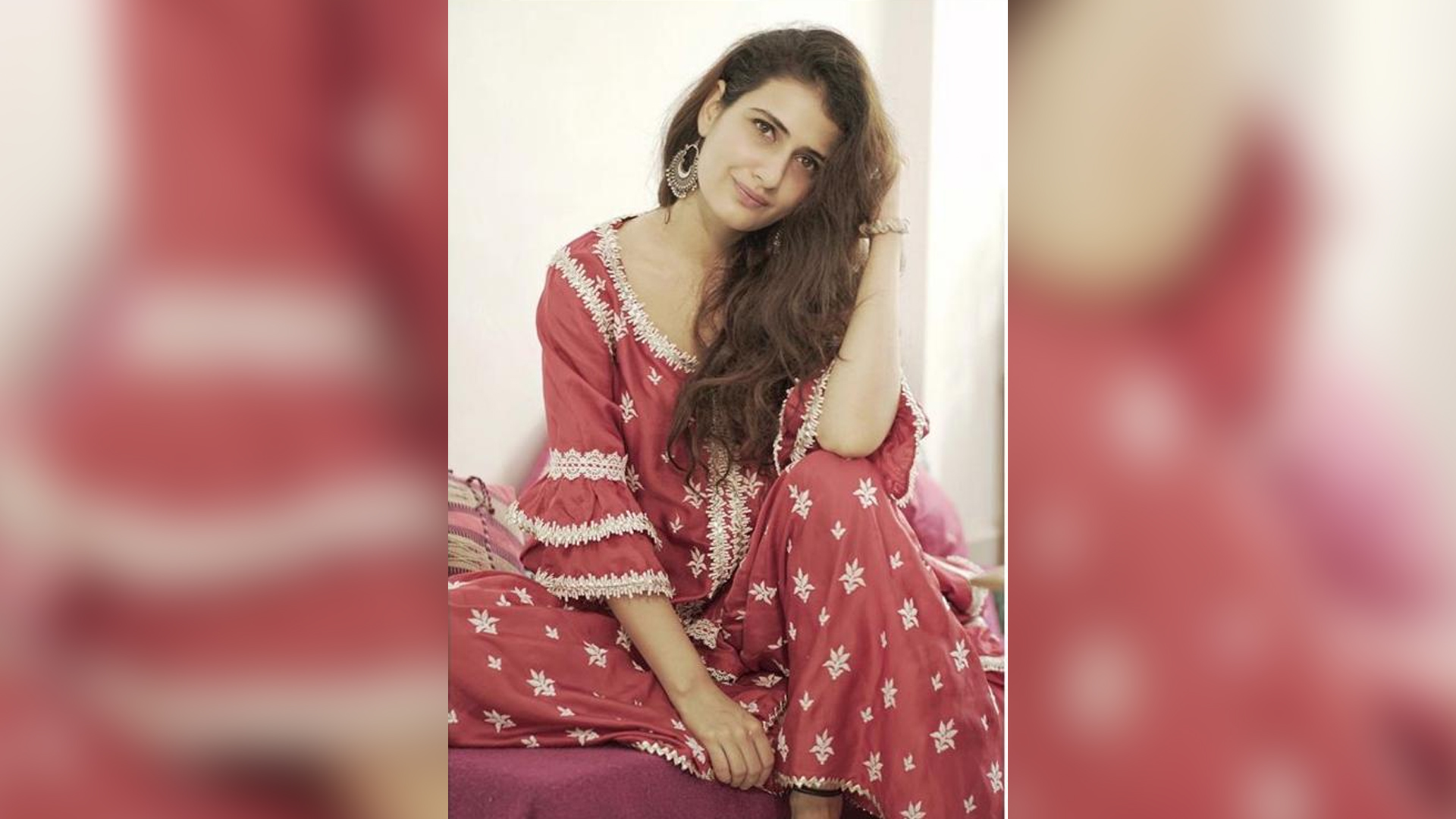 Fatima Sana Shaikh using her at-home time effectively by taking online narrations of scripts