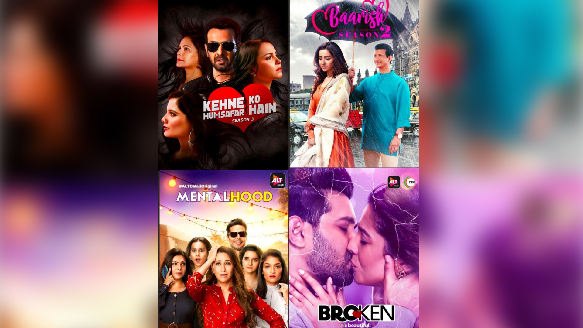 ALTBalaji – the only OTT platform to have the highest number of successful shows with multiple seasons to its credit!