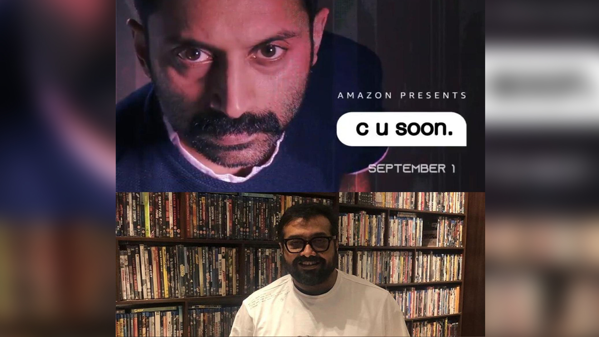 Director Anurag Kashyap shares trailer of Fahadh & Mahesh Narayan’s C U Soon on his social media