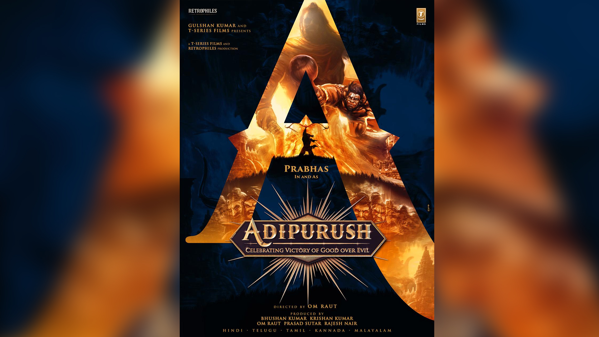 The Dream Team! Om Raut & Prabhas join hands with Bhushan Kumar for a Classic Epic Drama, Adipurush!