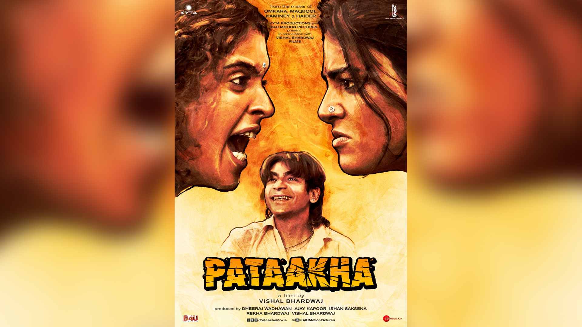 B4U Kadak presents World Television Premiere of Pataakha on 30th August 2020