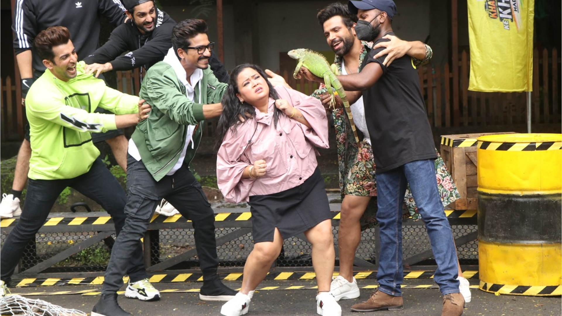 When Bharti Singh was asked to do romantic scene with an Iguana on Khatron Ke Khiladi Made in India