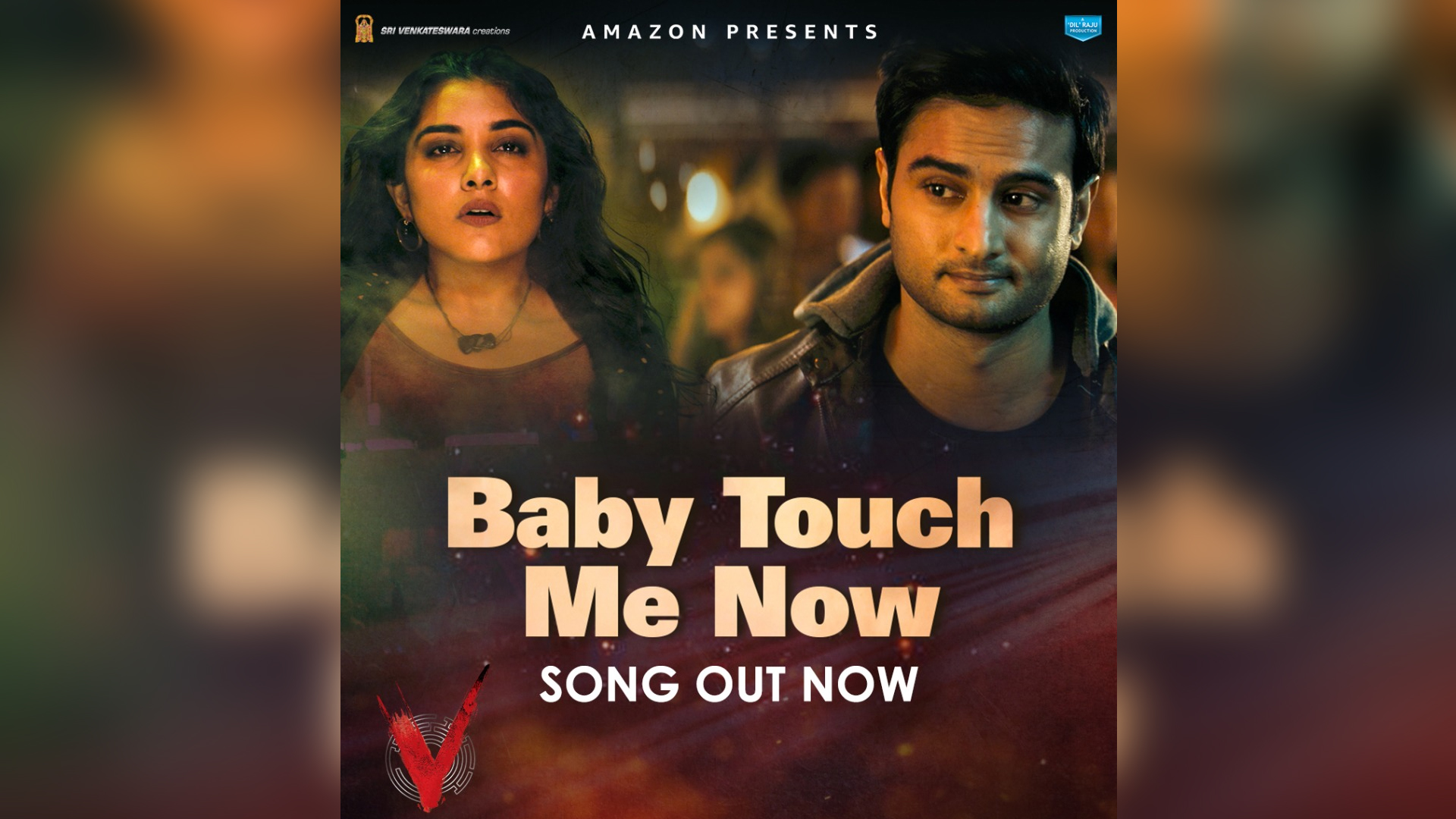 Get ready to hit the dance floor as Amazon Prime Video launches the peppy song – Baby Touch Me Now, from the much awaited Nani and Sudheer Babu-starrer ‘V’