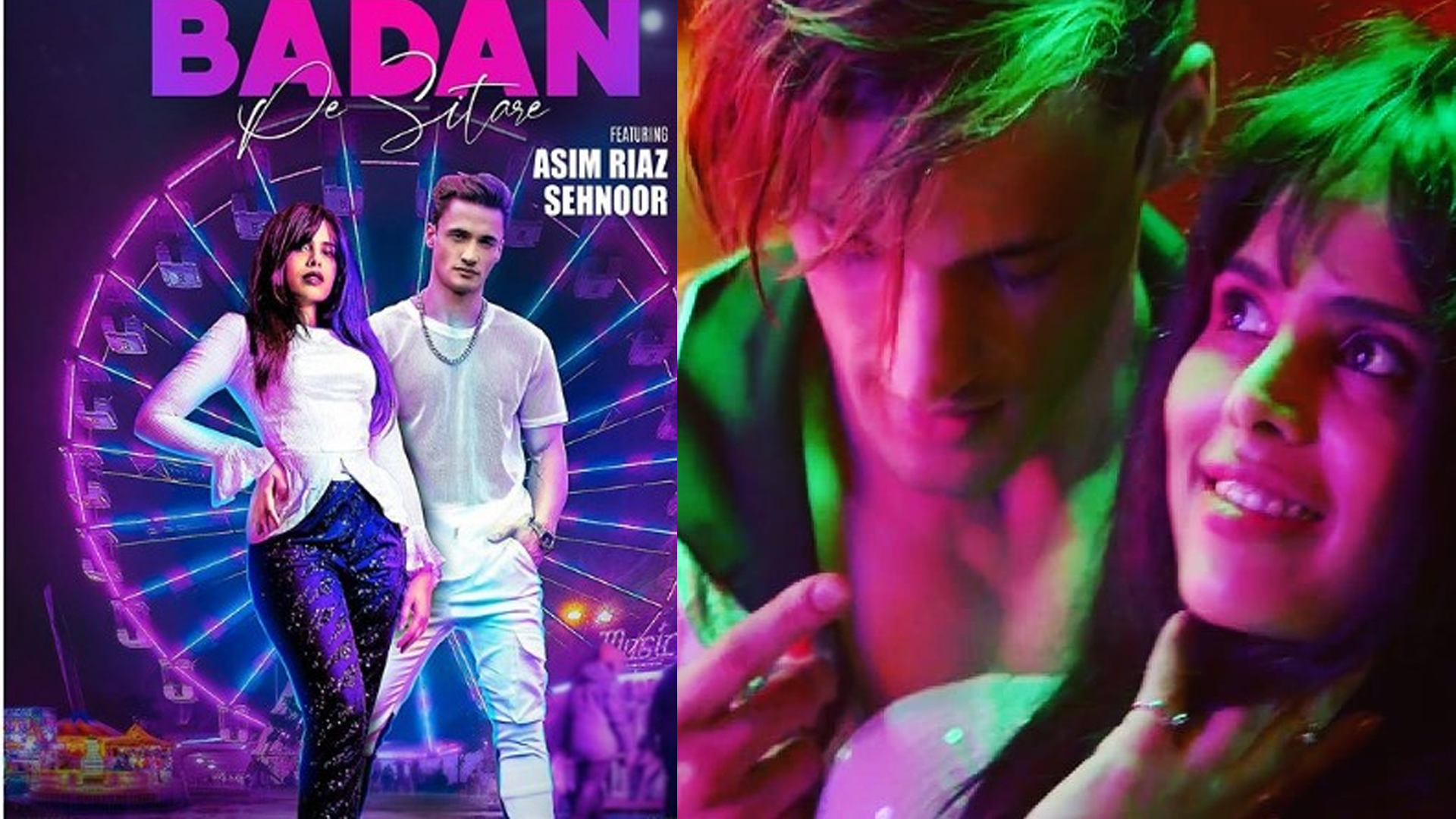 Asim Riaz and Sehnoor’s much-anticipated song “Badan pe Sitare 2.0 ” is finally released today!