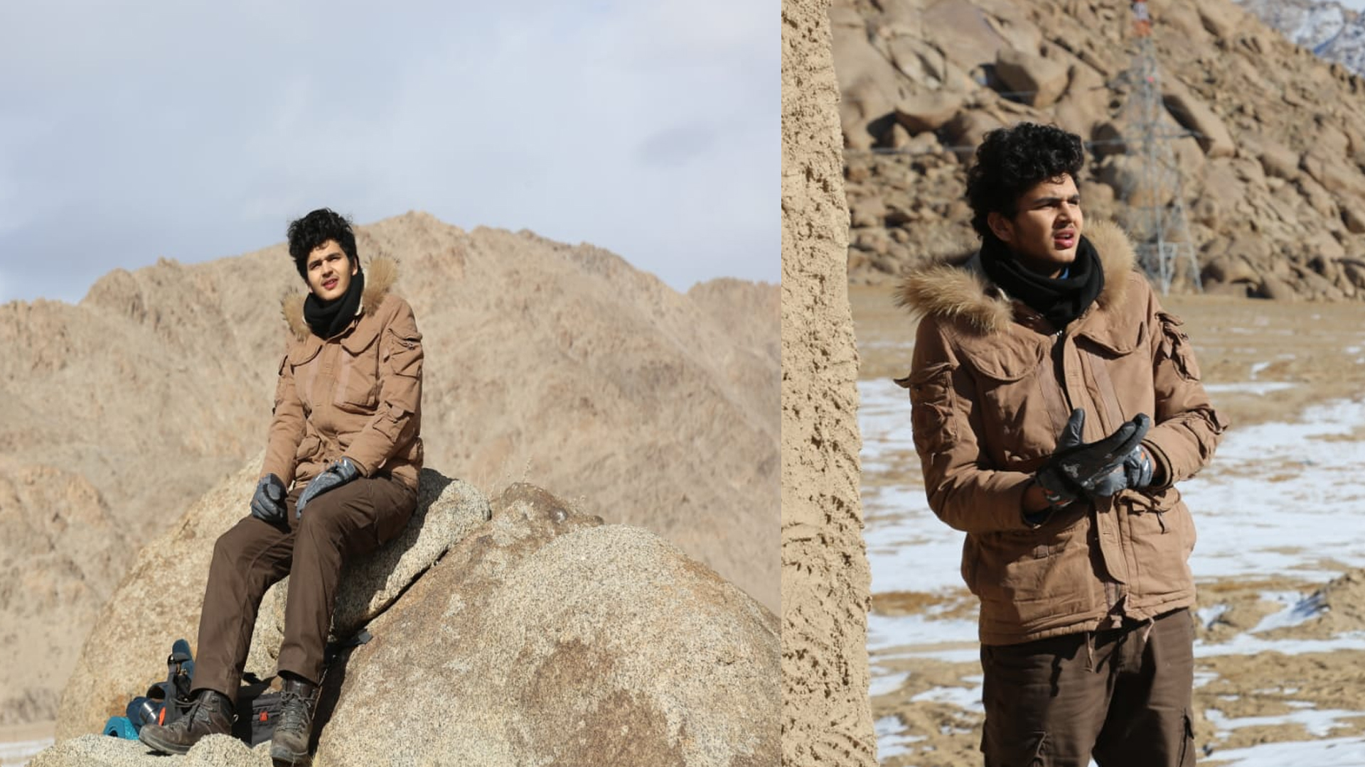 Film star Bhavesh Kumar is in love with Leh, Ladhakh!