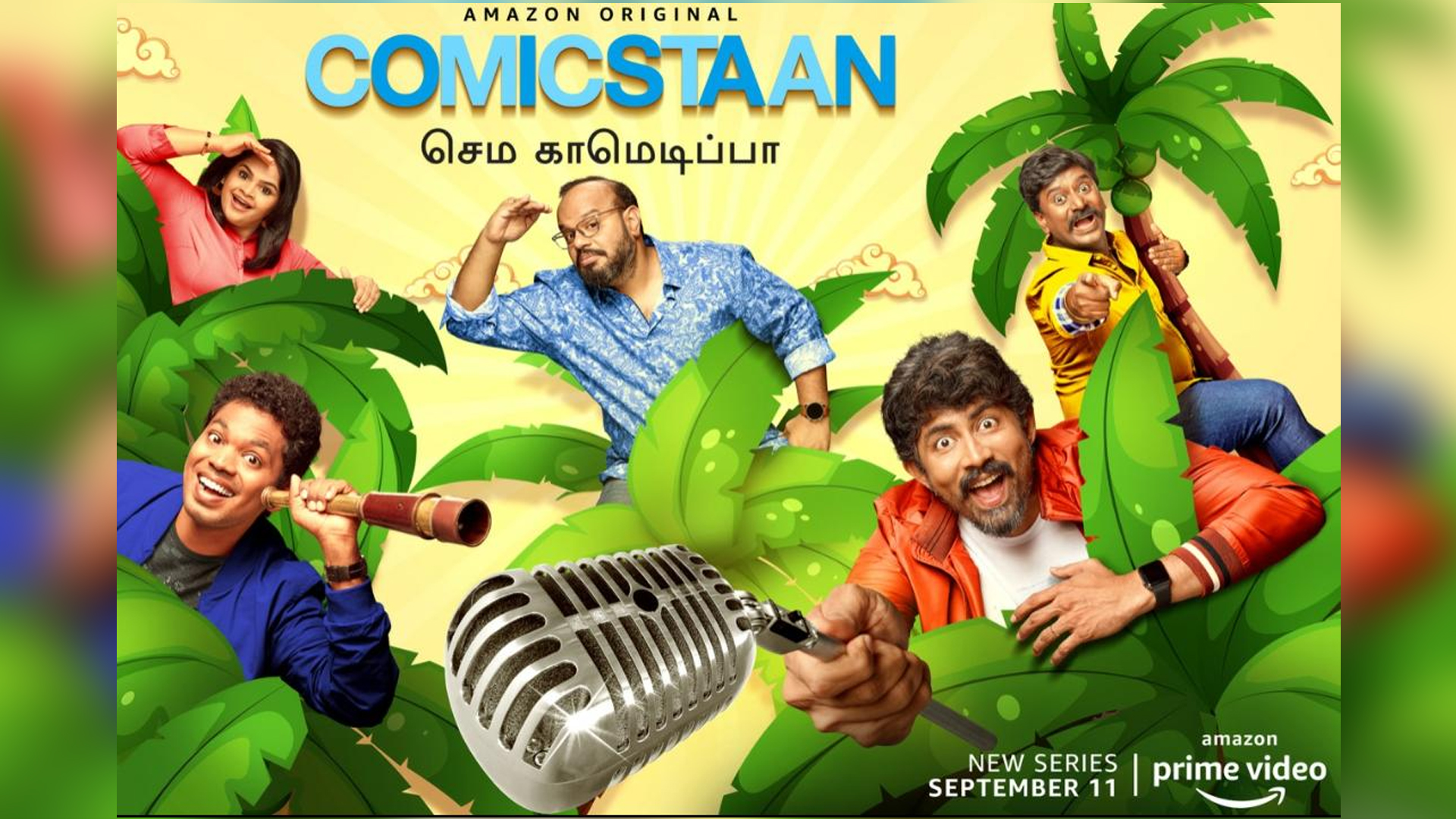 Amazon Prime Video shares a fun promo as COMICSTAAN SEMMA COMEDY PA releases today!