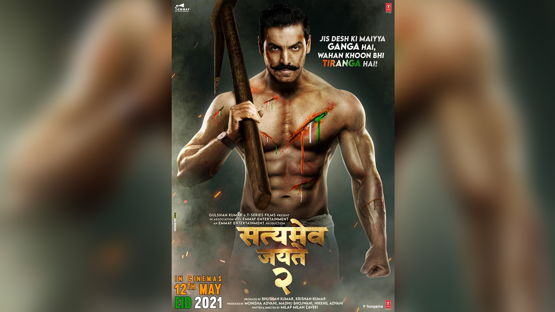 John Abraham is all set to take down corruption in T-Series & Emmay Entertainment’s Satyameva Jayate 2 on Eid 2021