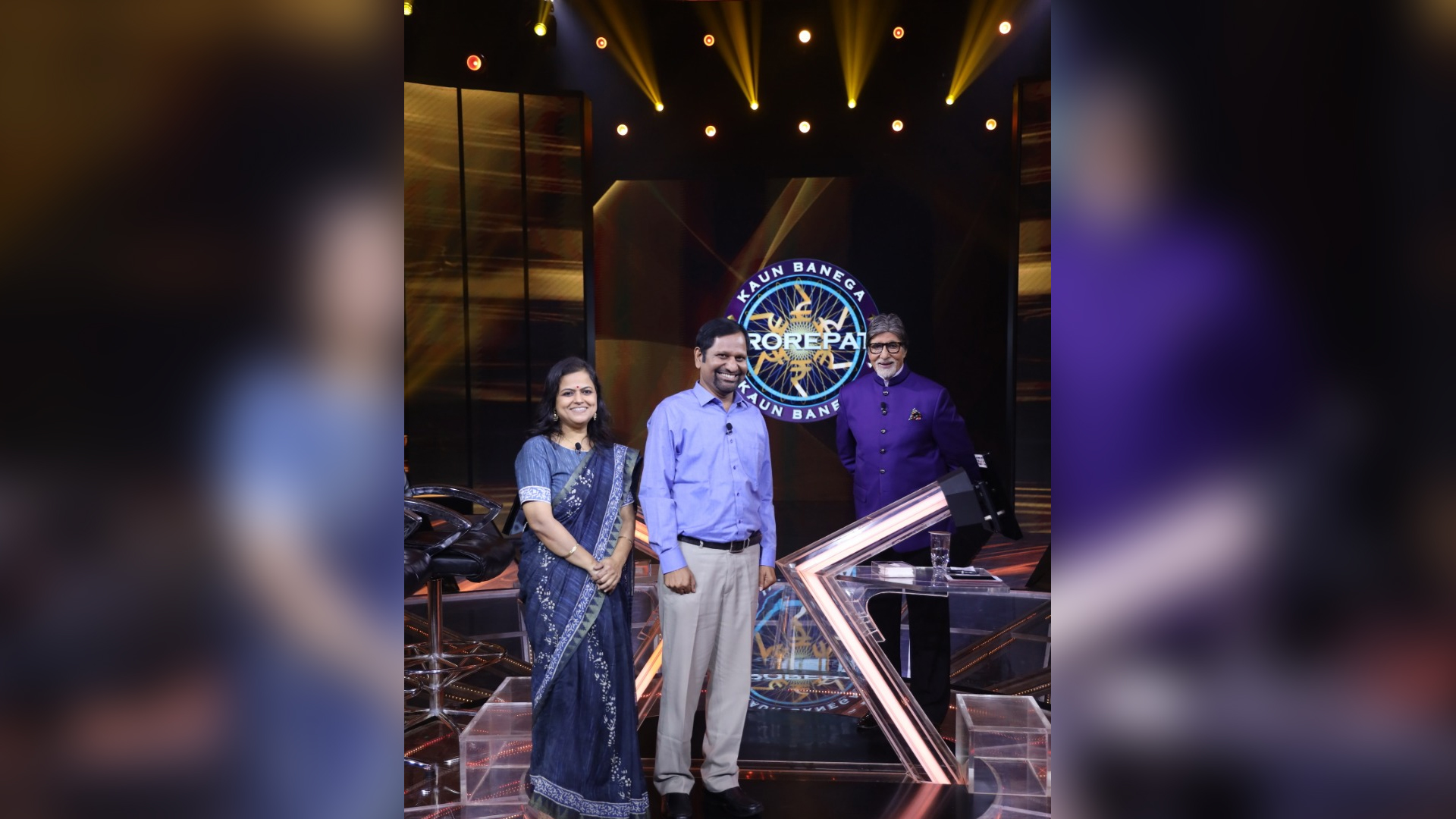 “There will be challenges, but being consistent will give you good results” say Gyanendra Purohit and Monica Purohit, from Indore’s Anand Service Society, on Karamveer episode of KBC