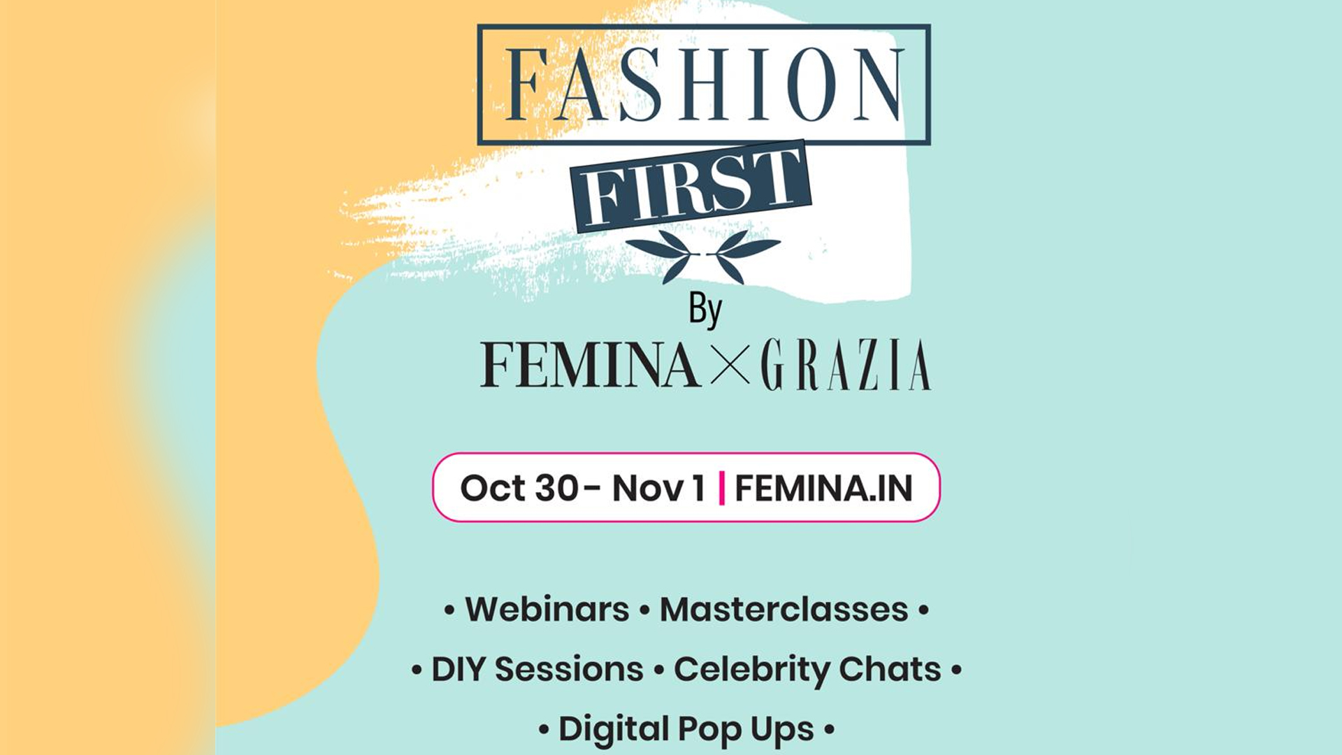 Femina X Grazia India introduce FASHION FIRST, a 3-Day Virtual Showcase of Fashion