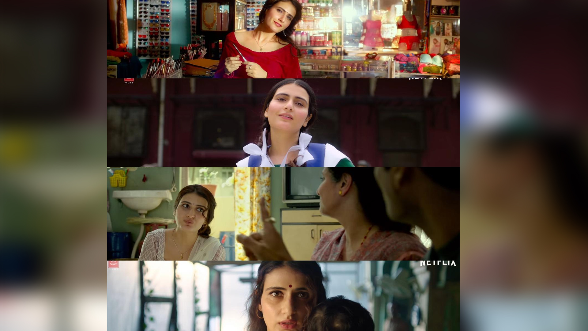 Fatima Sana Shaikh is on a spree!!! Release 2 movie trailer in 2 days and shines in both