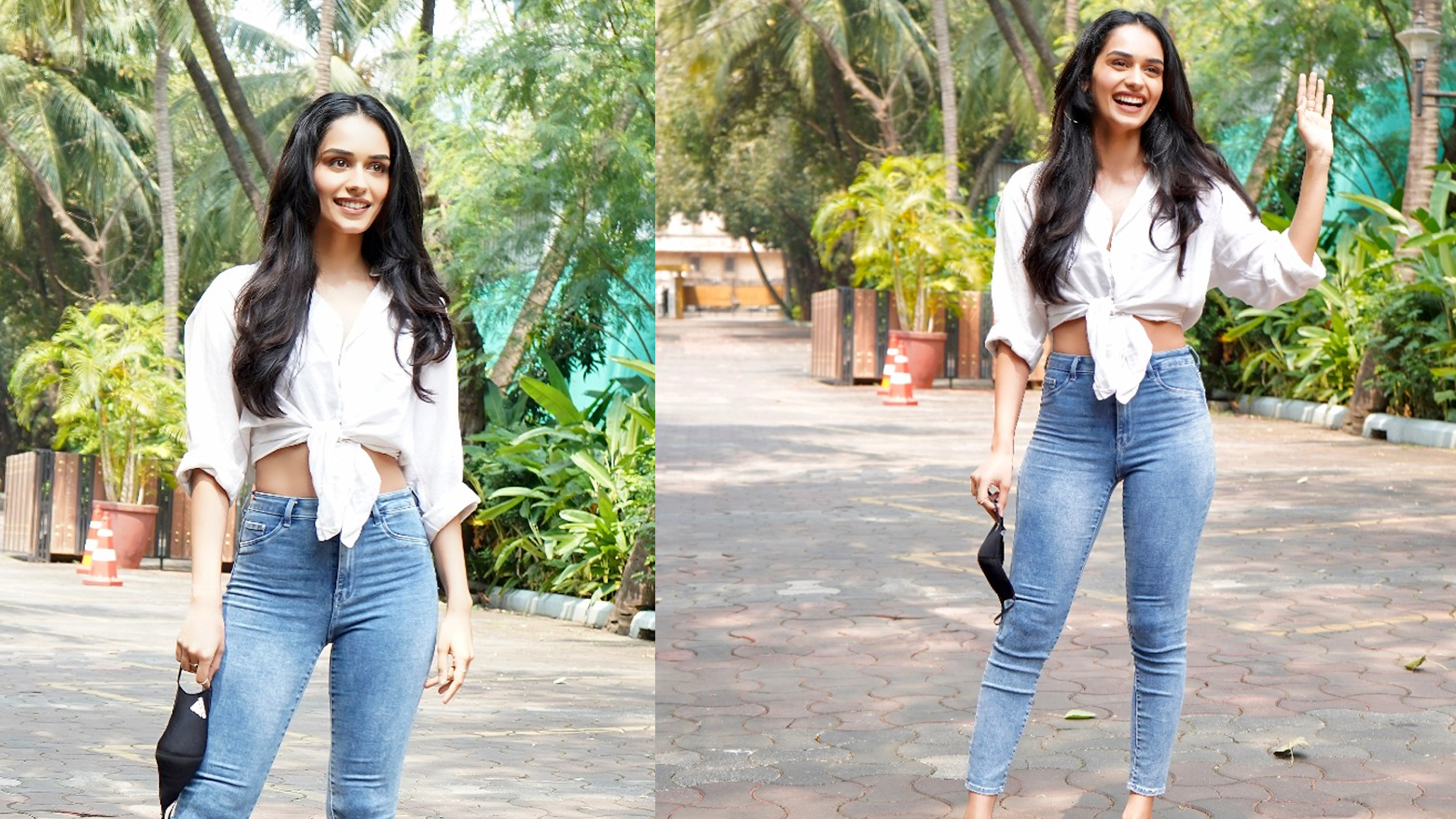 Manushi spotted at YRF for Prithviraj script reading!