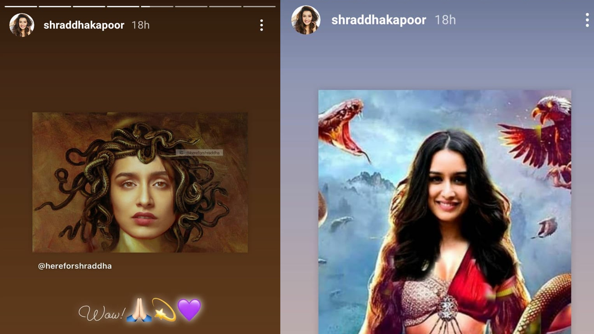 Fans create stunning artwork of Shraddha Kapoor after the announcement of her Nagin Trilogy