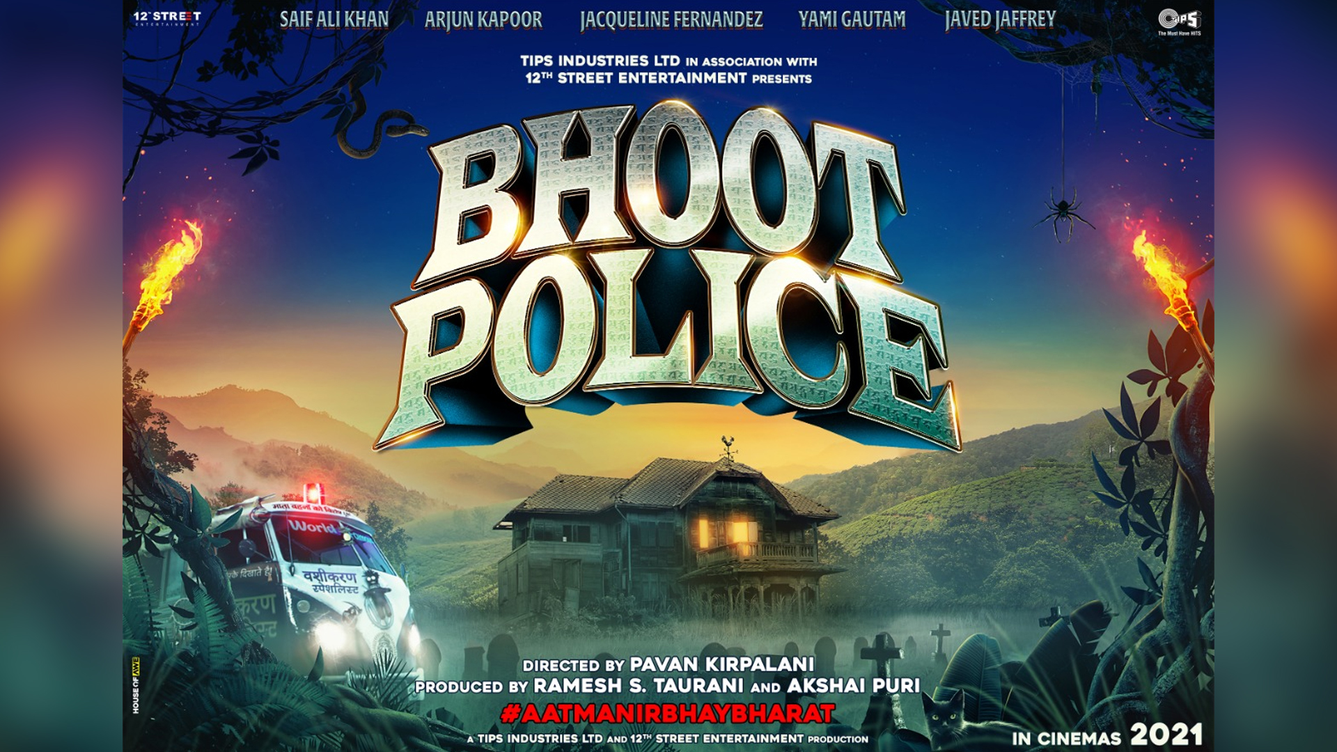 Camera Rolling and Action – Bhoot Police shoot begins!