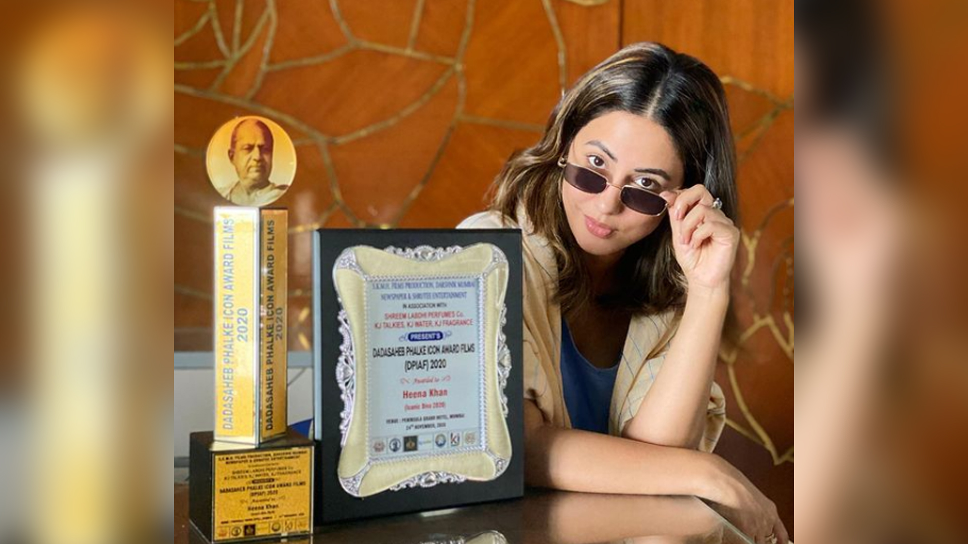 Hina Khan wins big at the Dadasaheb Phalke Icon Awards 2020