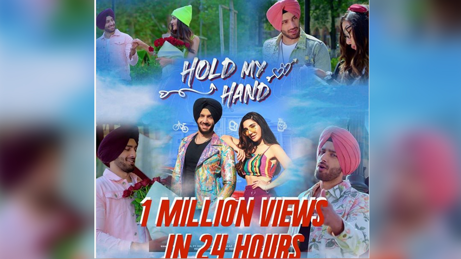 Shehzad Deol’s ‘Hold My Hand’ crosses the 1Million mark in 24 hours!