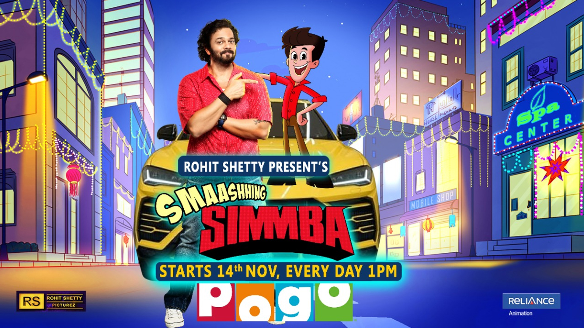 POGO IN ASSOCIATION WITH ROHIT SHETTY ANNOUNCES NEW ACTION-PACKED ANIMATION SERIES ‘SMASHING SIMMBA’ THIS DIWALI