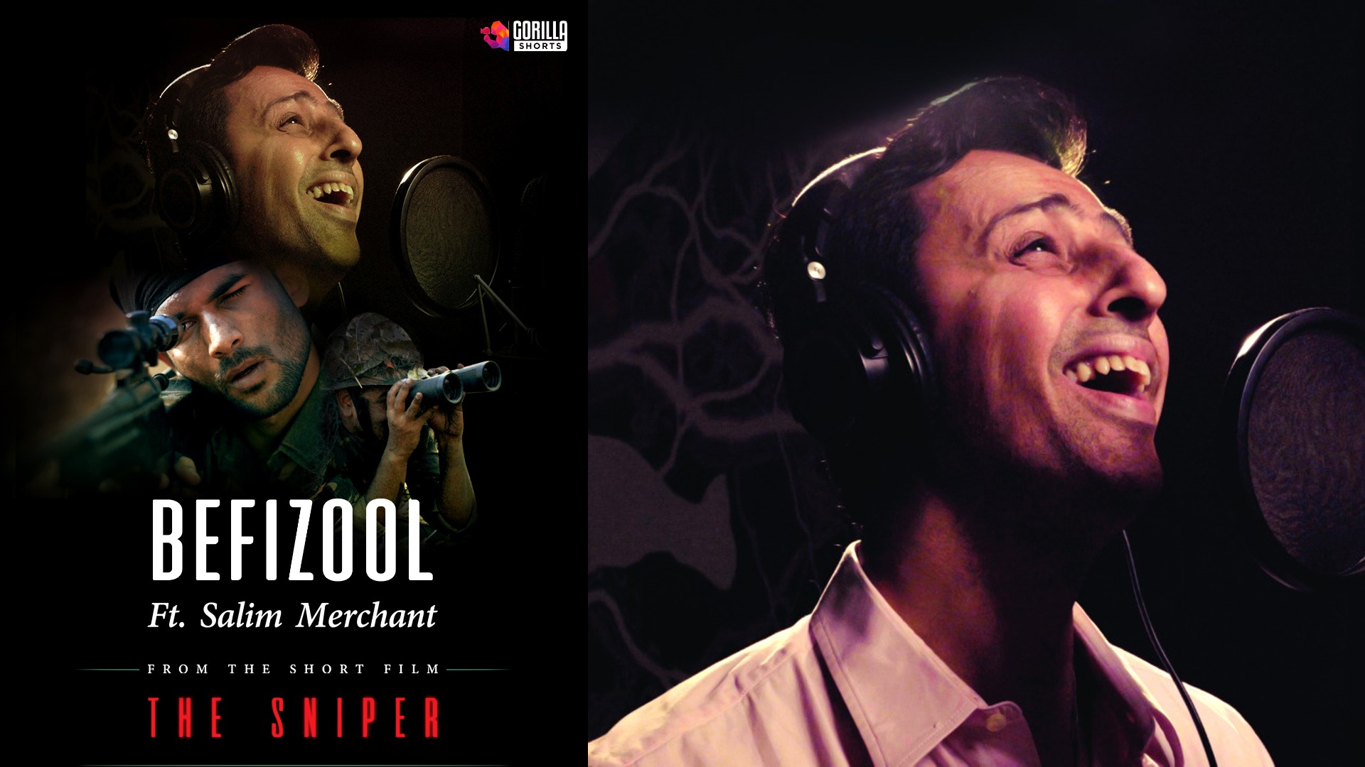 Salim Merchant’s new song ‘Befizool’ for Gorilla Shorts’ powerful new short film ‘The Sniper’ delivers a soulful message of peace