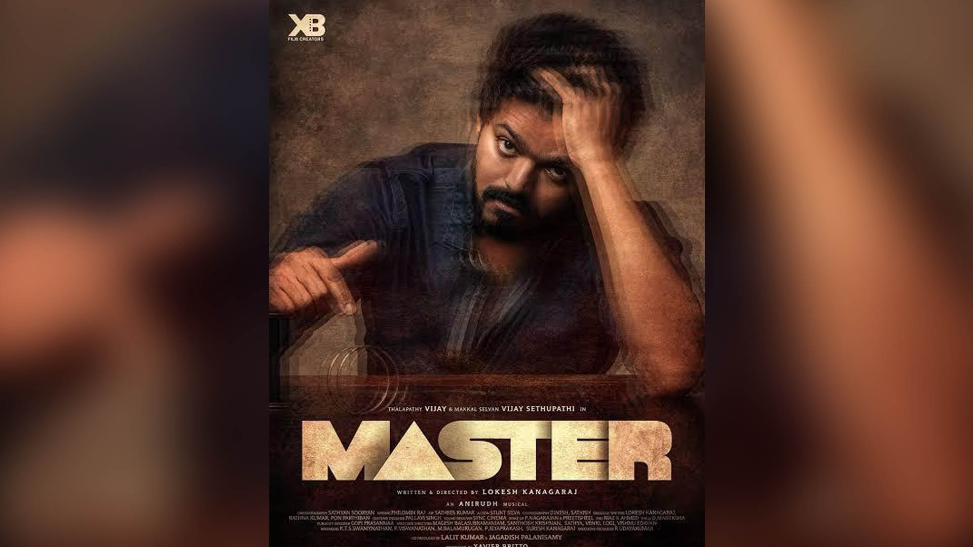 AMAZON PRIME VIDEO ANNOUNCES THE DIGITAL PREMIERE OF TAMIL ACTION THRILLER MASTER – FOR THE 29th OF JANUARY