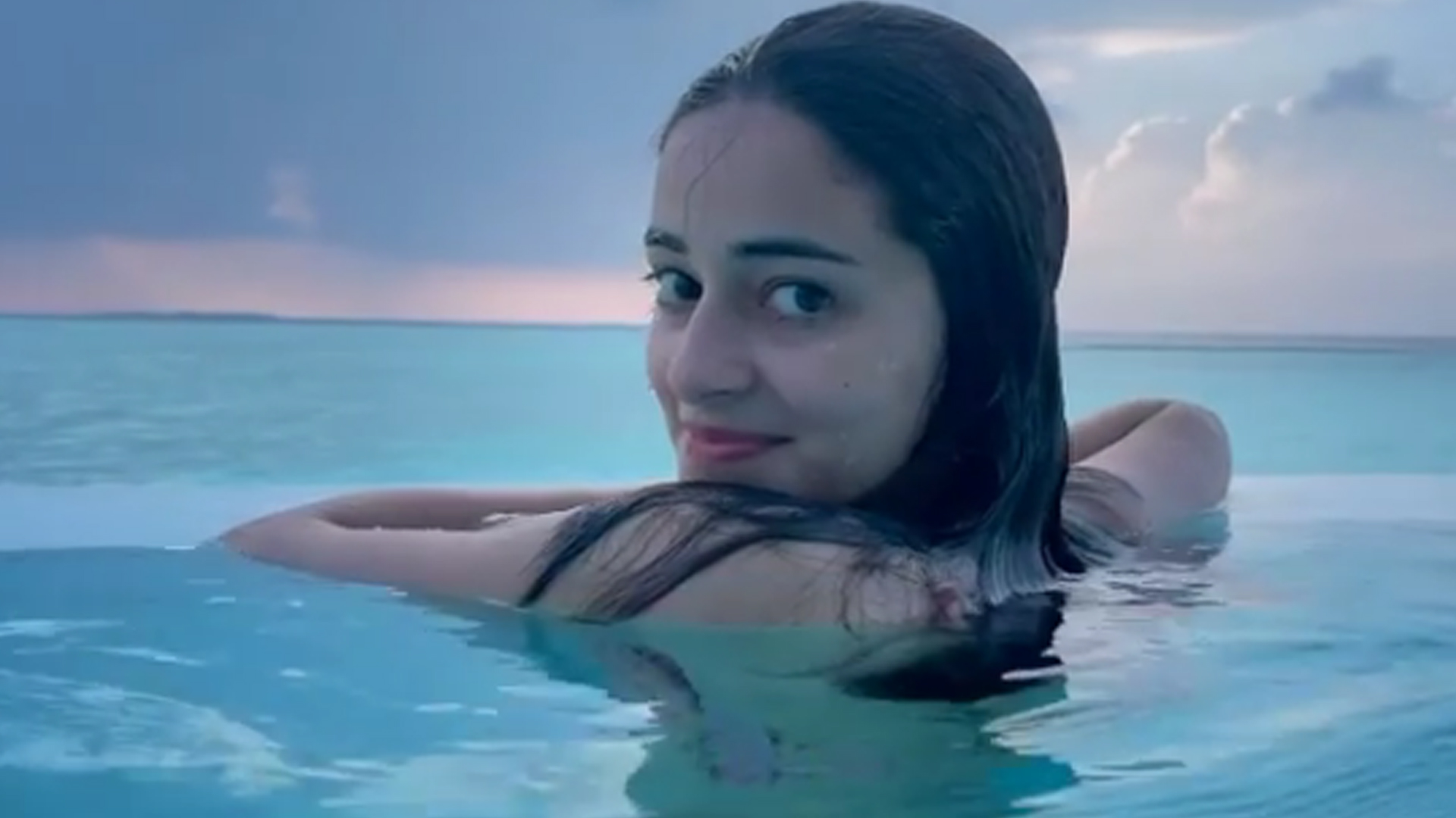 After hectic schedule, Ananya Panday recently took a trip to Maldives and here’s a must see view!