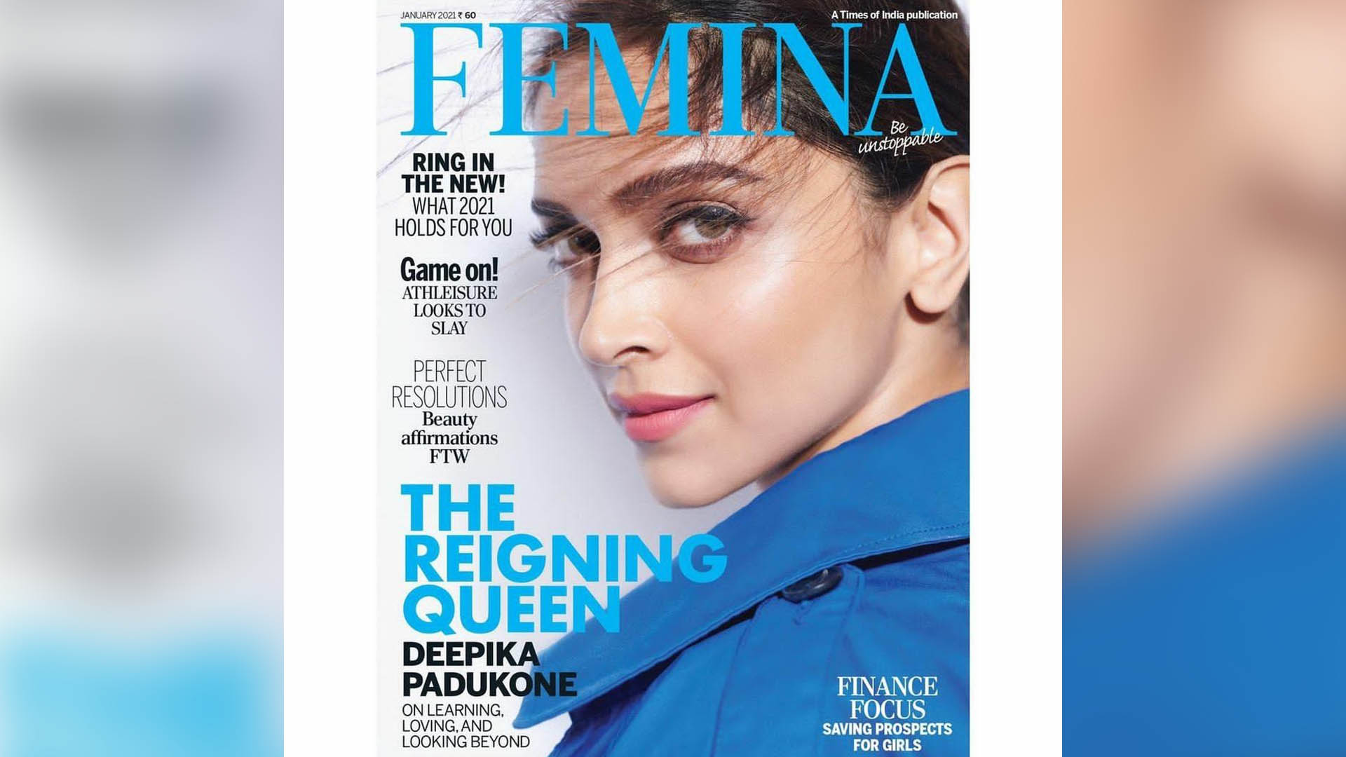 ‘The Reigning Queen’, Deepika Padukone looks radiant as ever on the cover of a leading magazine