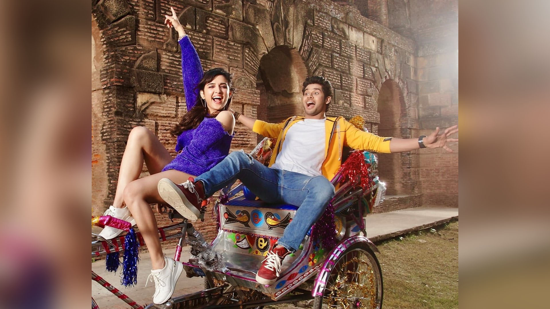 Riding into 2021, here’s a new still of rising star Abhimanyu with millennial heartthrob Shirley Setia from ‘Nikamma’!