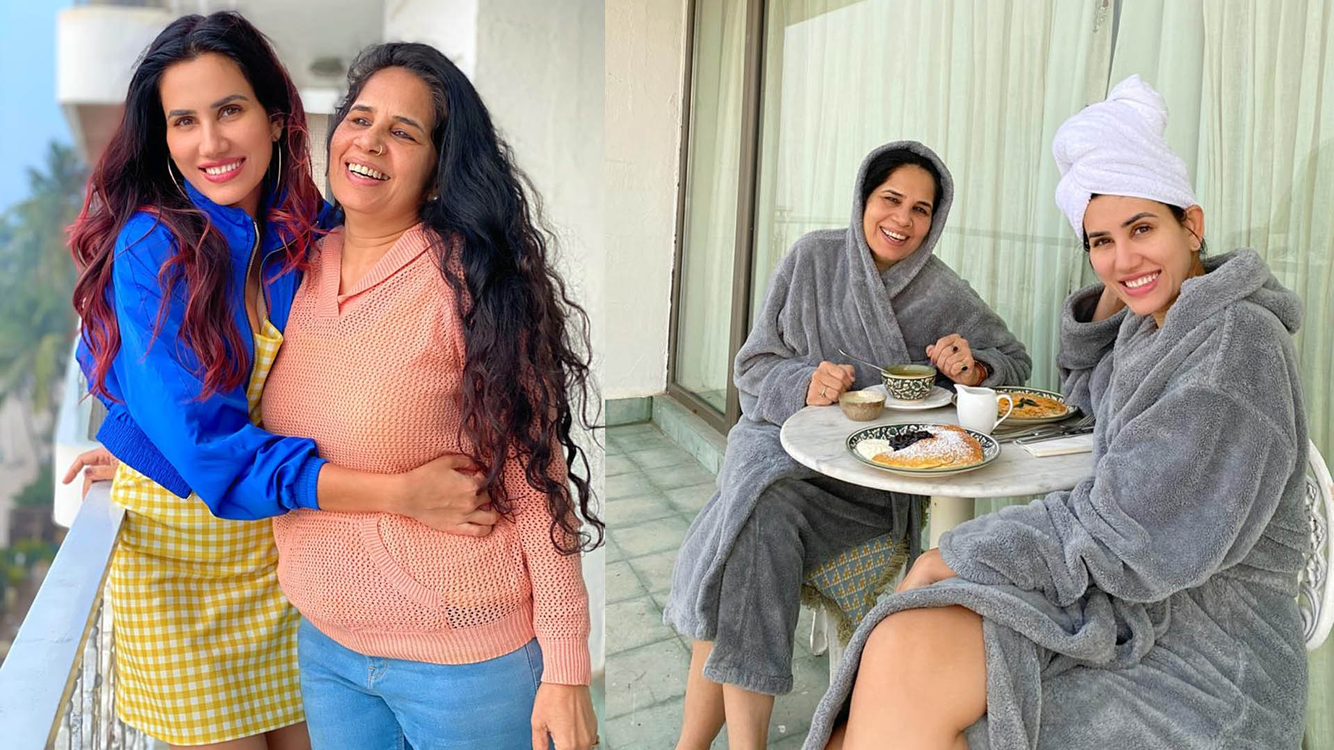 Sonnalli Seygall enjoys staycation with her mom in the city