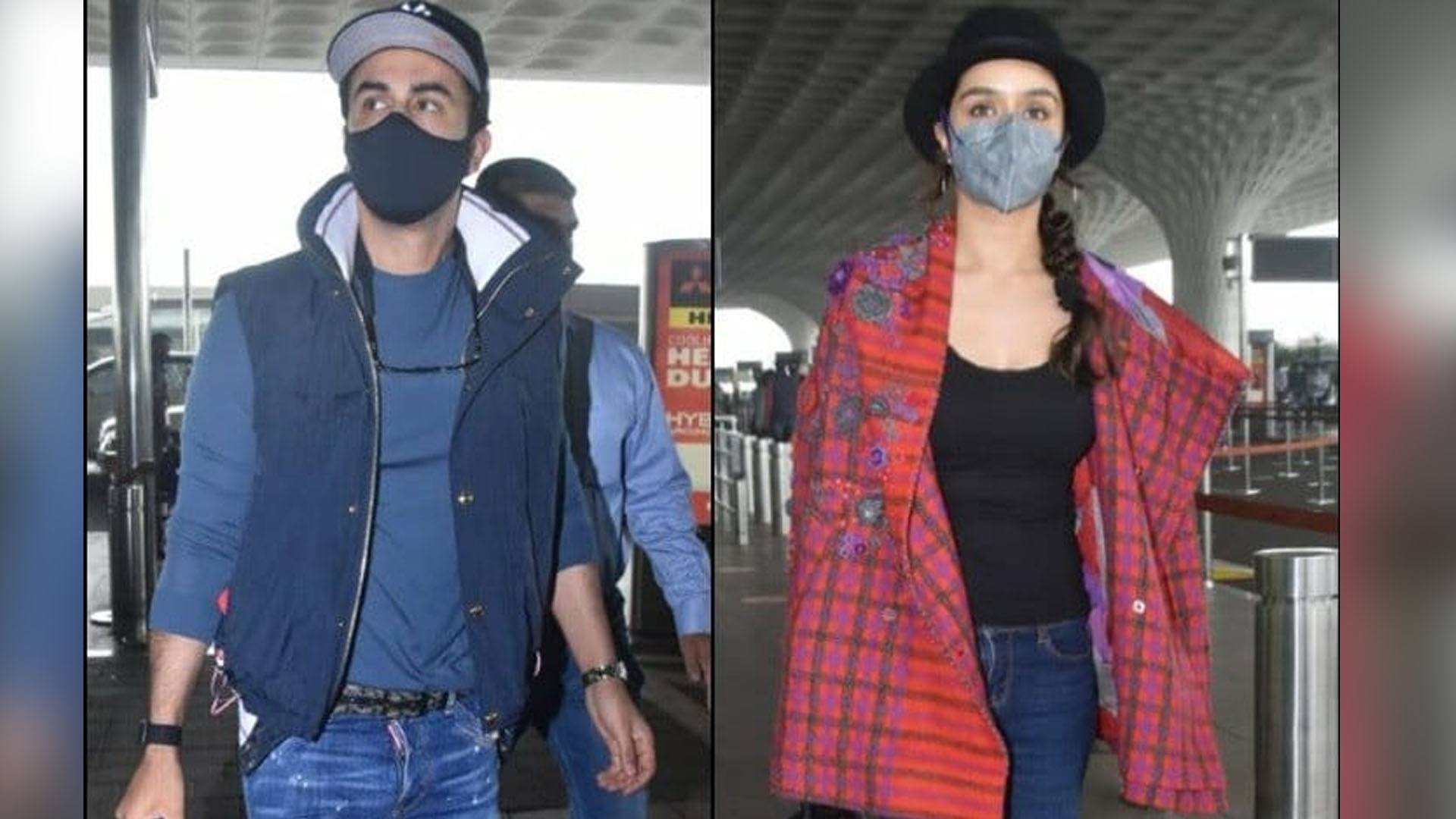 Luv Films upcoming to go on floors soon, Ranbir Kapoor and Shraddha Kapoor spotted at the airport as they take a flight to Delhi