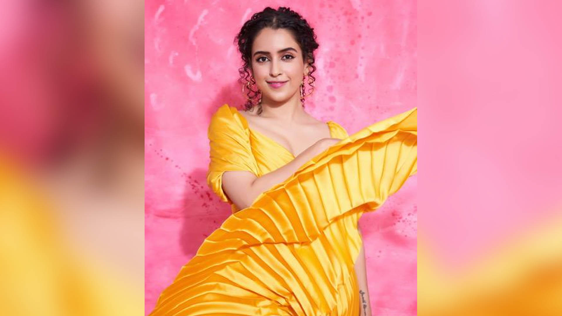 Sanya Malhotra is busy shooting for her upcoming film & simultaneously prepping for her next!