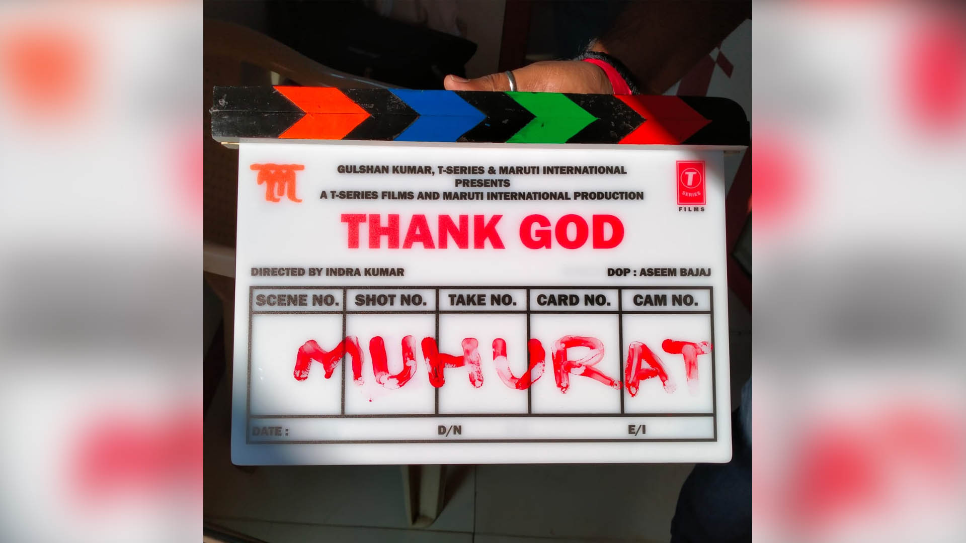 Bhushan Kumar, Indra Kumar & Ashok Thakeria’s Thank God begins shoot from today in Mumbai!